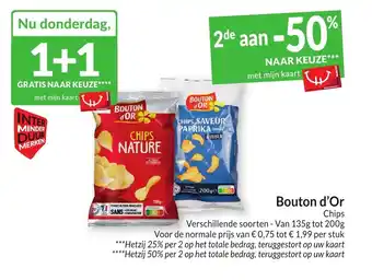 Intermarché Bouton d'Or Chips aanbieding