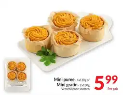 Intermarché Mini puree mini gratin aanbieding