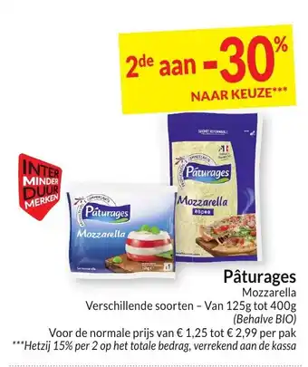 Intermarché Paturages Mozzarella aanbieding