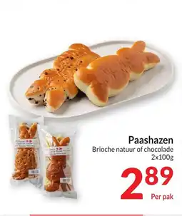 Intermarché Paashazen Brioche natuur of chocolade aanbieding