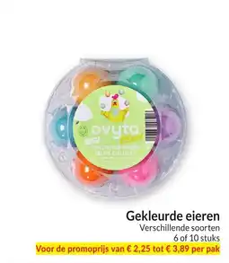 Intermarché Gekleurde eieren aanbieding