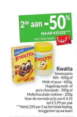 Intermarché Kwatta Smeerpasta aanbieding