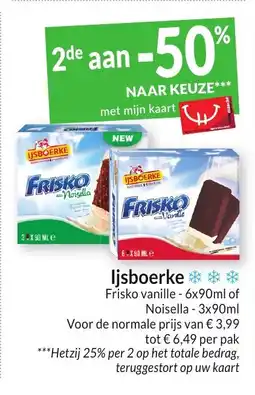Intermarché Ijsboerke aanbieding