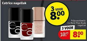Kruidvat Catrice Nagellak aanbieding