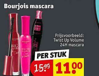 Kruidvat Bourjois Mascara aanbieding