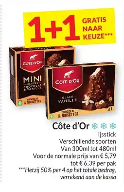 Intermarché Côte d'Or Ijsstick aanbieding