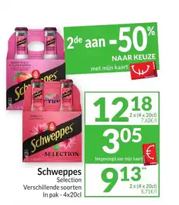 Intermarché Schweppes aanbieding