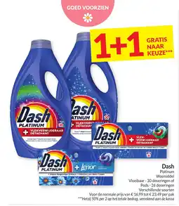 Intermarché Dash Platinum Wasmiddel aanbieding