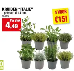 Hubo Kruiden "italie" aanbieding