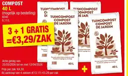 Hubo Compost 40 l aanbieding