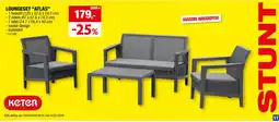 Hubo Loungeset "atlas" aanbieding