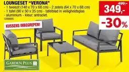 Hubo Loungeset "verona" aanbieding