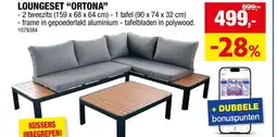 Hubo Loungeset "ortona" aanbieding