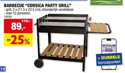Hubo Barbecue “corsica party grill" aanbieding