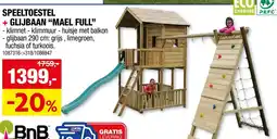 Hubo Speeltoestel + glijbaan "mael full" aanbieding