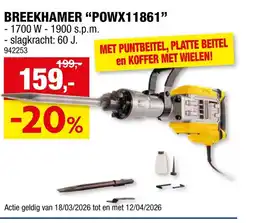 Hubo Breekhamer "powx11861" aanbieding