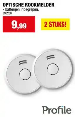 Hubo Optische rookmelder aanbieding