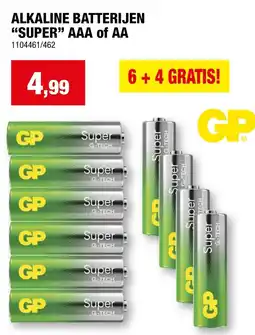 Hubo Alkaline batterijen "super" aaa of aa aanbieding