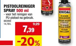 Hubo Pistoolreiniger spray aanbieding