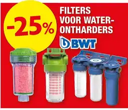 Hubo Filters voor water- ontharders aanbieding