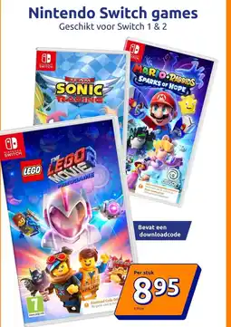 Action Nintendo Switch games aanbieding