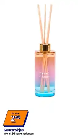 Action Geurstokjes aanbieding