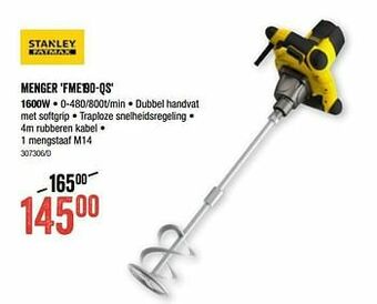 HandyHome Stanley menger fme190-qs aanbieding