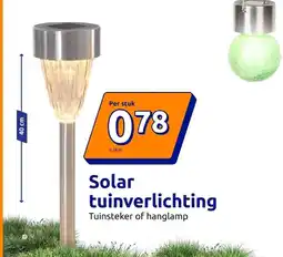 Action Solar tuinverlichting aanbieding