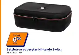 Action Battletron opbergtas Nintendo Switch aanbieding