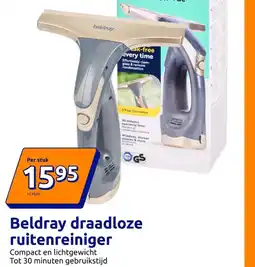 Action Beldray draadloze ruitenreiniger aanbieding