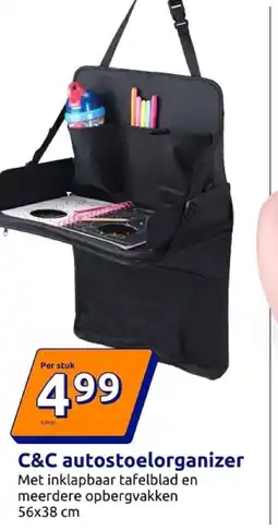 Action C&C autostoelorganizer aanbieding