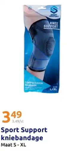 Action Sport Support kniebandage aanbieding