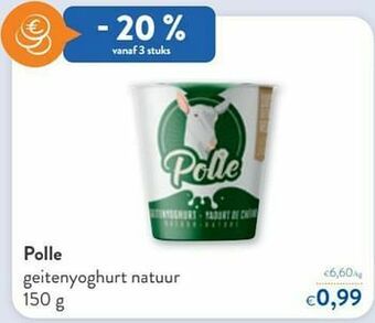 OKay Polle geitenyoghurt natuur aanbieding