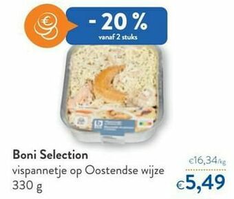 OKay Boni selection vispannetje op oostendse wijze aanbieding