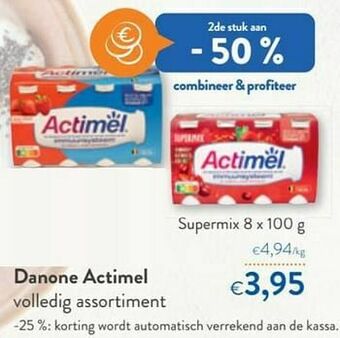 OKay Danone actimel supermix aanbieding