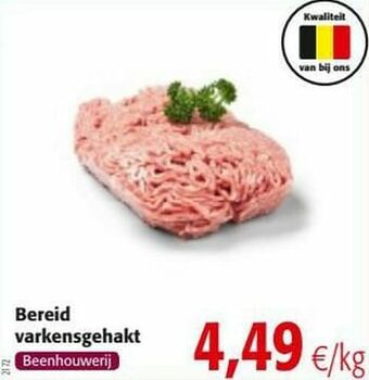 Colruyt Bereid varkensgehakt aanbieding