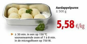 Colruyt Aardappelpuree aanbieding