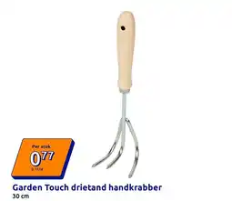 Action Garden Touch drietand handkrabber aanbieding