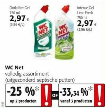 Colruyt Wc net volledig assortiment aanbieding