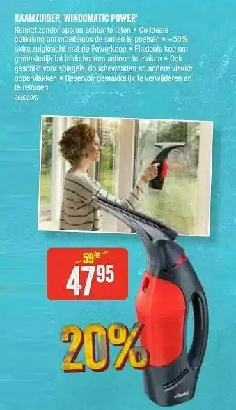 HandyHome Raamzuiger windomatic power aanbieding
