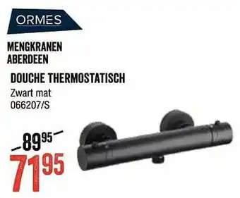 Mengkranen aberdeen douche thermostatisch
