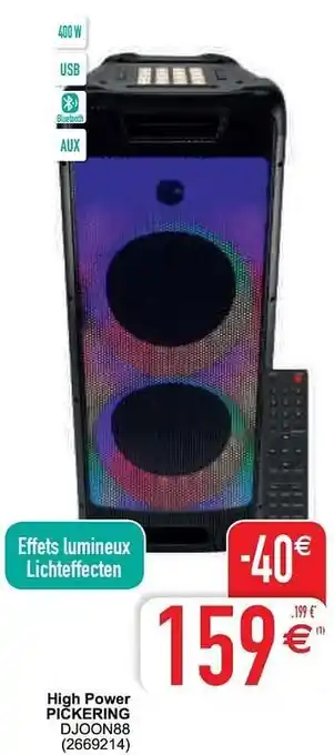 Cora High power pickering djoon88 aanbieding