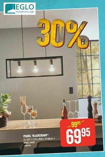 HandyHome Pendel blackcrown aanbieding