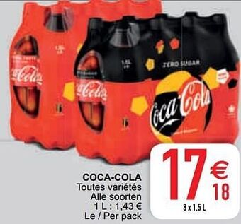 Cora Coca-cola aanbieding