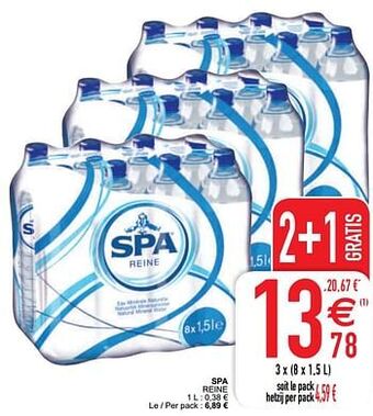 Cora Spa reine aanbieding