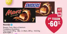 Delhaize Roomijs aanbieding