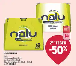 Delhaize Energiedrank aanbieding