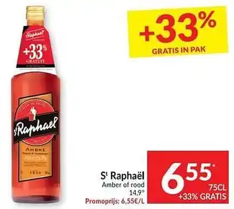 Intermarché St raphaël amber of rood aanbieding