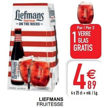 Cora Liefmans fruitesse aanbieding