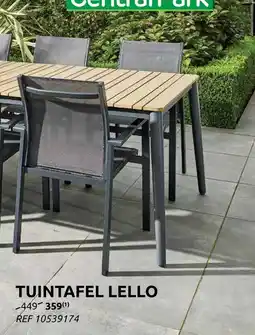Brico Tuintafel lello aanbieding